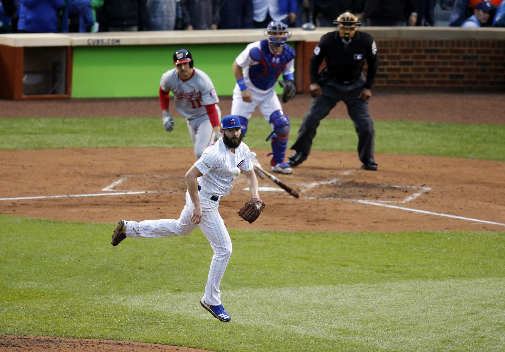NLDS Nationals Cubs Baseball
